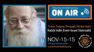 2015 Global DayON AIR Rabbi Adin EvenIsrael Steinsaltz [upl. by Karsten]