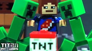 Lego Minecraft  Creeper Life [upl. by Ailehs614]