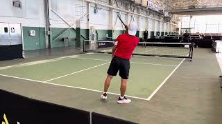 50 pickleball match Jack amp Collin VS Milo amp Kevin at The Craneway Pavilion [upl. by Gerdi296]