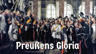 Johann Gottfried Piefke – Preußens Gloria Prussian march [upl. by Essyla]