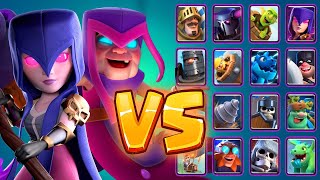 Double Witch VS All Cards  Clash Royale Olimpics [upl. by Keppel]