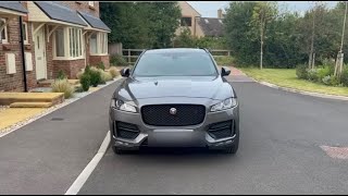 Jaguar FPACE Sport 2019 UK Car startup [upl. by Cosimo346]