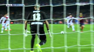 Barcelona  Rayo Vallecano 15022014 Highlights HD [upl. by Ilohcin]