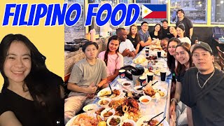 TRYING FILIPINO FOOD FOR THE FIRST TIME🇵🇭 BIRTHDAY DINNER with Friends dubai youtube subscribe [upl. by Ireg]