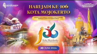 UPACARA HARI JADI KOTA MOJOKERTO KE  106 [upl. by Ayiak]