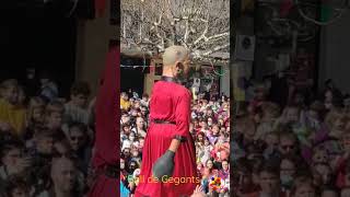 gegants del carnaval de Solsona  olímpic gegants balldegegants [upl. by Eerol]