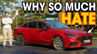 WHY does EVERYONE HATE the 2022 Hyundai Sonata NLine [upl. by Bing637]