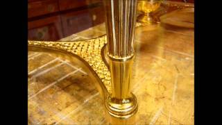 Gilding a console table [upl. by Gnaw]