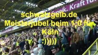 Borussia Dortmund  1 FC Nürnberg  BVB Meisterjubel 2011 10 Köln Meistertor schwatzgelbdevideo [upl. by Downs]