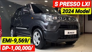 2024 Maruti Suzuki S Presso LXI On Road Price। Maruti S Presso LXI। Down payment।loan Emi finance [upl. by Jeanie]