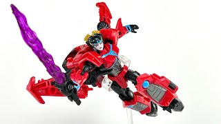 Awesome Figure Transformers Legacy UNITED Cyberverse Windblade Chefatron Review [upl. by Anaujik]