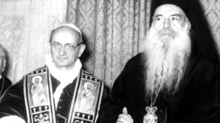 Audio recording of the meeting of Pope Paul VI and Ecumenical Patriarch Athenagoras from 1964 [upl. by Sellig309]