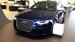 Audi RS4 2014 In depth review Interior Exterior [upl. by Bennink146]