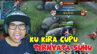 KUKIRA CUPU TERNYATA SUHU  ODETTE GAMEPLAY MOBILE LEGENDS [upl. by Gill]