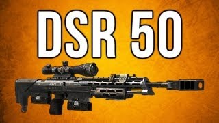 Black Ops 2 In Depth  DSR 50 Sniper Rifle Review [upl. by Nanyt486]