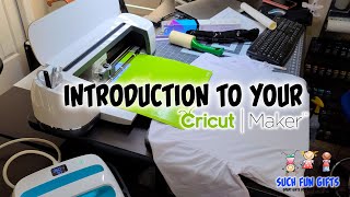 Best Introduction to Cricut Maker How To Make TShirts [upl. by Sunshine871]