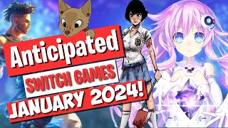 TOP January Switch Releases 2024 Plus a couple Non Switch Games [upl. by Kcirderfla352]