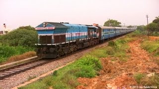 6529 CSTM  SBC Udyan Express near Hennur Bangalore [upl. by Takken708]