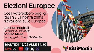 Elezioni Europee il sondaggio BiDiMedia [upl. by Dranyl]