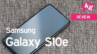 Samsung Galaxy S10e Prism Green  Unboxing First impressions amp size comparison [upl. by Letsyrhc525]