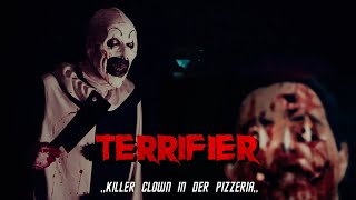 quotKiller Clown in der Pizzeriaquot Terrifier UNCUT CLIP 2016 GermanDeutsch [upl. by Ihteerp]