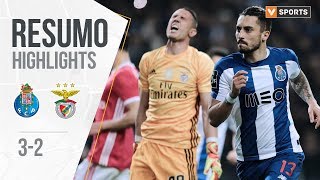 Highlights  Resumo FC Porto 32 Benfica Liga 1920 20 [upl. by Furtek294]