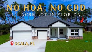 New Construction Home on 046 Acres in Ocala FL – Your Dream Home Awaits [upl. by Aeneus]