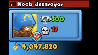 BTD Battles BFB Colosseum Boost Only Gameplay ft new acc [upl. by Nnylear]