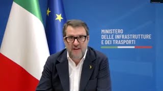 SALVINI INTERVIENE AL CONVEGNO “LA SICUREZZA STRADALE TRA NORME DI LEGGE E OPERATIVITÀ DI POLIZIA” [upl. by Aidua]