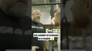 Este youtuber fitness ha terminado en el hospital gym fitness culturismo bodybuilding [upl. by Enitsud]