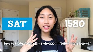 how to get a 1500 on the SAT  how to study study plan motivation  section tips resources 📚 [upl. by Brier893]