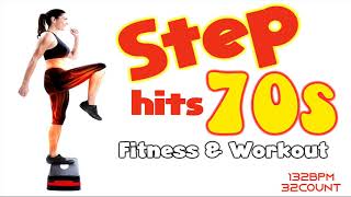 Nonstop Step 70s Hits Workout Compilation for Fitness amp Workout 132 Bpm  32 Count [upl. by Mcdonald]