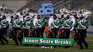 DCI Iconic Snare Breaks of the 21st Century  Part 2 [upl. by Aimar]