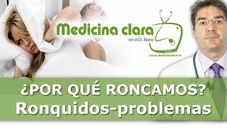 Roncar y problemas de salud  Ronquidos tratamiento síntomas apnea [upl. by Leahci648]