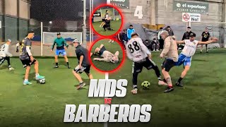 NOCHE de FÚTBOL en FLORENCIO VARELA  PARTIDO CONTRA LOS BARBEROS ⚽ MDS PLUS [upl. by Eirrehc]