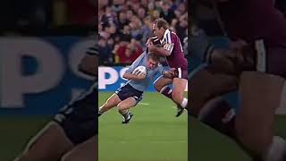 Gorden Tallis tackles Brett Hodgson in 2002 and changes the course of history [upl. by Seedman564]