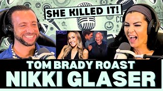 QUEEN OF THE ROAST First Time Reacting To Tom Brady Roast With Nikki Glaser [upl. by Nylecaj]