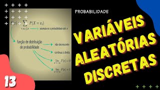 Variáveis aleatórias discretas [upl. by Falkner]