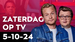 VANAVOND OP TV  Zaterdag 5 oktober 2024  Mis niks  TVDepotGids [upl. by Seroka925]