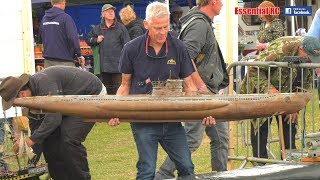 GERMAN Type VII UBOAT RC SUBMARINE DIVE and RESURFACE demonstration [upl. by Rovner]