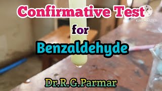 Confirmative test for Benzaldehyde [upl. by Erida383]