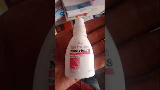 Nasivion S Saline Nasal Spray shortvideo [upl. by Cohl]