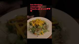 MACRINA MINI VLOG LATE BDAY CELEBRATION [upl. by Ulrika373]