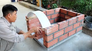 How to make a simple pizza oven at home [upl. by Yojal]