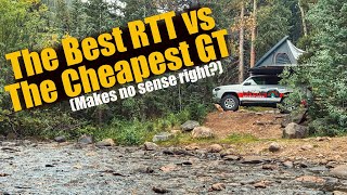 Why Pay More Comparing a 100 Ground Tent to a 4000 Rooftop Tent [upl. by Fulmer]