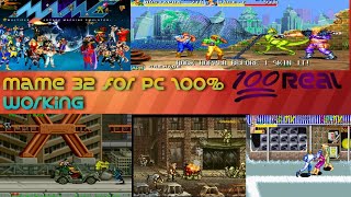 mame32 game for PC 210 active roms [upl. by Weikert]