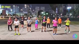 Zumba dance fitness lovers AUHshort clips lead by Coach Joyce [upl. by Haidabez]