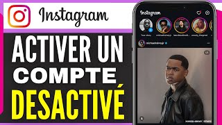 Comment Activer Un Compte Instagram Desactivé 2024 [upl. by Eilak]