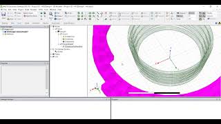 Create Helix Creation in Ansys HFSS [upl. by Aenat]