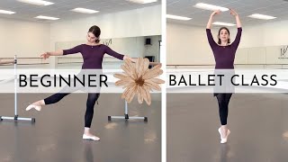 Beginner LIVE Ballet Class 💜 Basic Exercises  Kathryn Morgan [upl. by Adnahsat599]